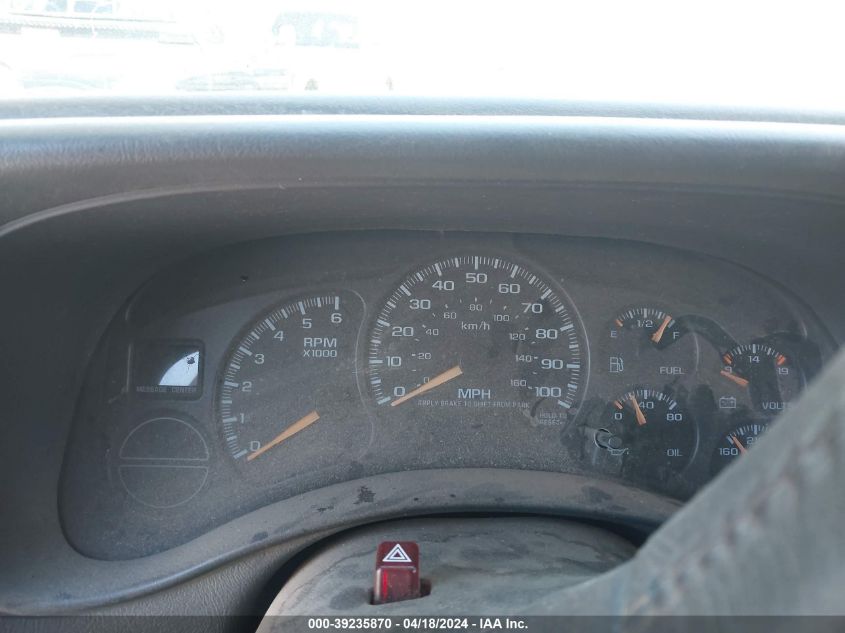 2002 Chevrolet Silverado 1500 Ls VIN: 2GCEK19T821344945 Lot: 39235870