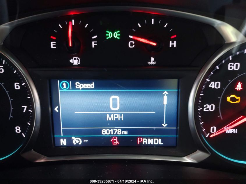 2019 Chevrolet Equinox Lt VIN: 2GNAXUEV3K6156823 Lot: 39235871