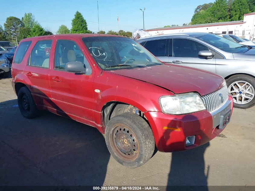 2005 Mercury Mariner Convenience VIN: 4M2YU57Z45DJ08169 Lot: 39219568