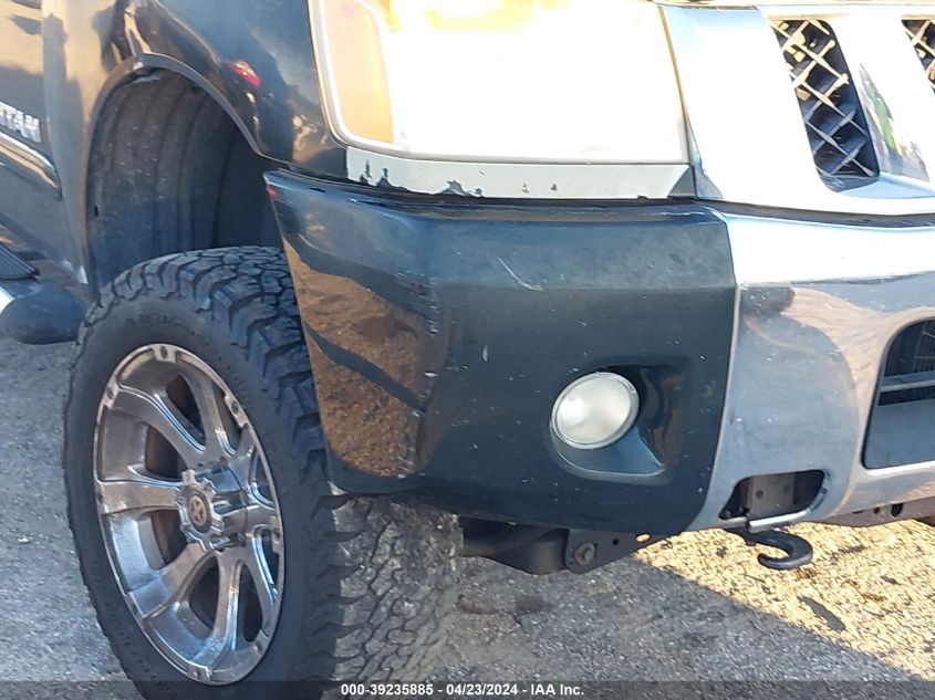 2008 Nissan Titan Se VIN: 1N6BA07G08N307253 Lot: 39235885