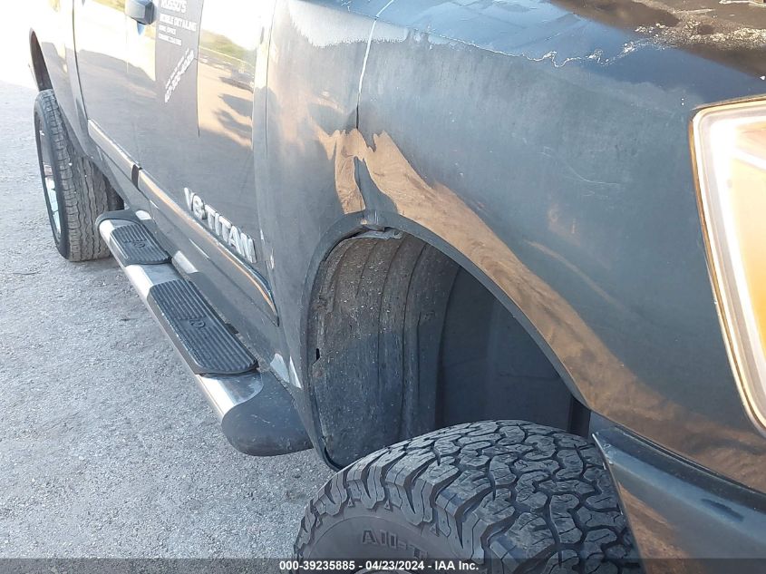 2008 Nissan Titan Se VIN: 1N6BA07G08N307253 Lot: 39235885