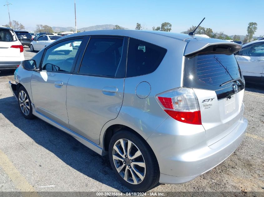 2013 Honda Fit Sport VIN: JHMGE8H50DC009976 Lot: 39235884