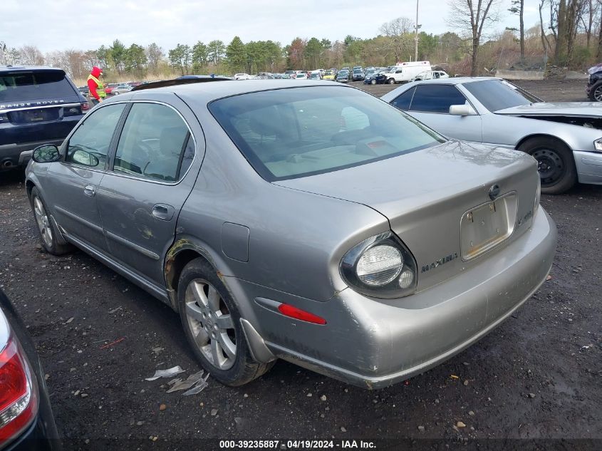 2002 Nissan Maxima Gle VIN: JN1DA31A32T307920 Lot: 39235887