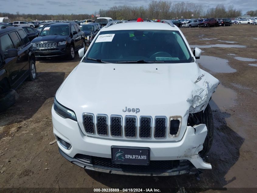 2019 Jeep Cherokee Limited 4X4 VIN: 1C4PJMDN5KD142462 Lot: 39235889