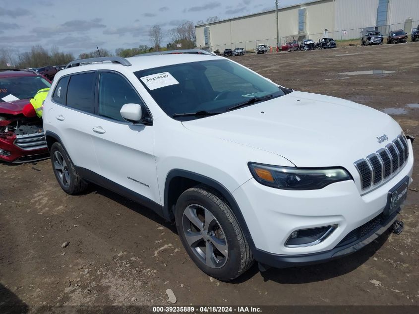 2019 Jeep Cherokee Limited 4X4 VIN: 1C4PJMDN5KD142462 Lot: 39235889