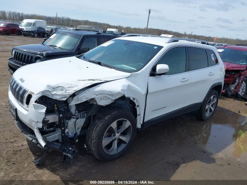 2019 Jeep Cherokee Limited 4X4 VIN: 1C4PJMDN5KD142462 Lot: 39235889