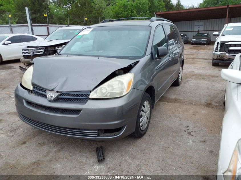 2005 Toyota Sienna Le VIN: 5TDZA23C45S367168 Lot: 39219872