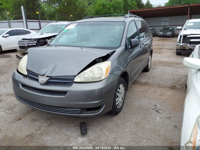 2005 Toyota Sienna Le VIN: 5TDZA23C45S367168 Lot: 39219872