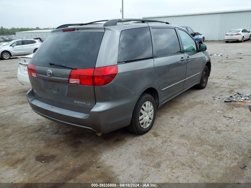 2005 Toyota Sienna Le VIN: 5TDZA23C45S367168 Lot: 39219872