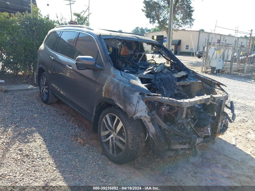 2016 Honda Pilot Touring VIN: 5FNYF5H94GB056665 Lot: 39235892