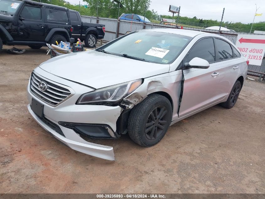 2016 Hyundai Sonata VIN: 5NPE24AF6GH418876 Lot: 39235893