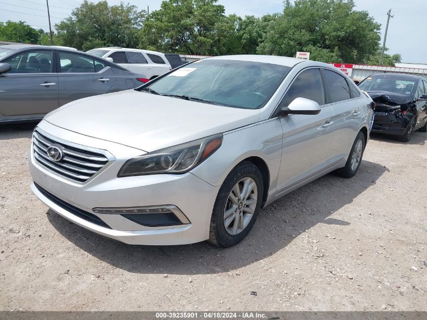 2015 Hyundai Sonata Se VIN: 5NPE24AF0FH042237 Lot: 39235901