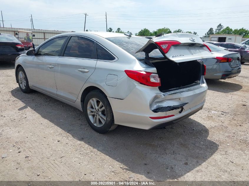 2015 Hyundai Sonata Se VIN: 5NPE24AF0FH042237 Lot: 39235901