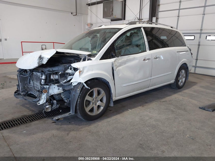 2009 Nissan Quest 3.5 Se VIN: 5N1BV28U19N103761 Lot: 39235908