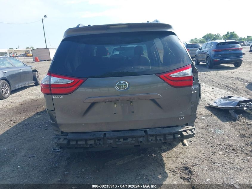 2017 Toyota Sienna Le 8 Passenger VIN: 5TDKZ3DC9HS847046 Lot: 39235913