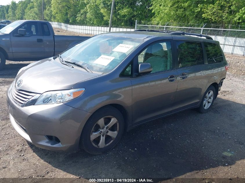 2017 Toyota Sienna Le 8 Passenger VIN: 5TDKZ3DC9HS847046 Lot: 39235913