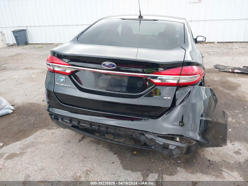 VIN 3FA6P0H71JR176358 2018 FORD FUSION SE
