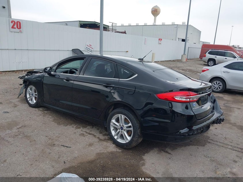 VIN 3FA6P0H71JR176358 2018 FORD FUSION SE