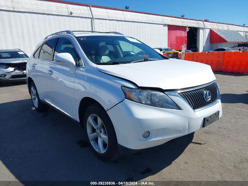 2010 Lexus Rx 350 VIN: 2T2BK1BA0AC047627 Lot: 39219624