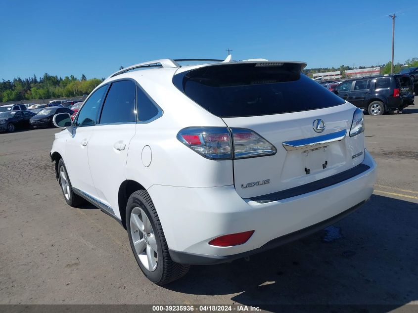 2010 Lexus Rx 350 VIN: 2T2BK1BA0AC047627 Lot: 39219624