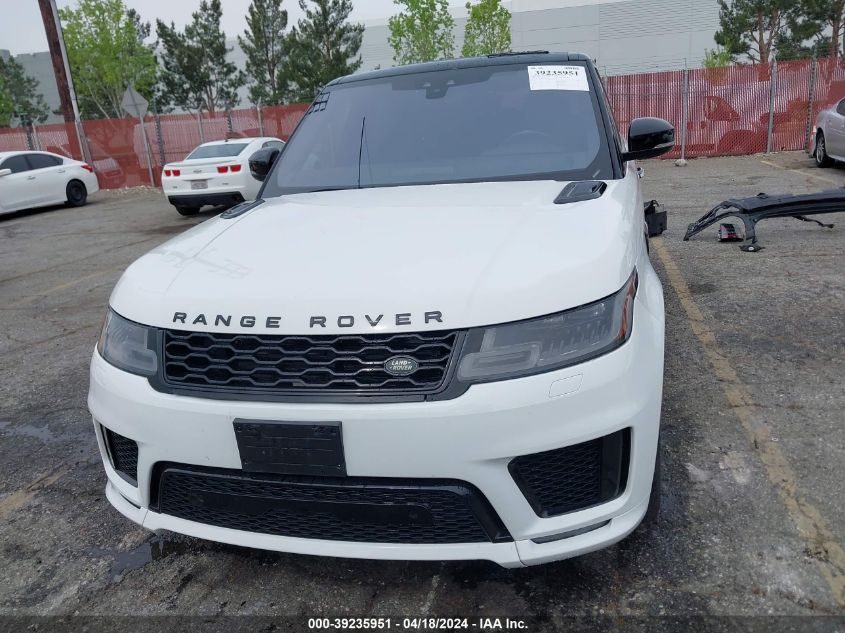 2019 Land Rover Range Rover Sport Hse Dynamic VIN: SALWV2SV3KA422317 Lot: 11985312