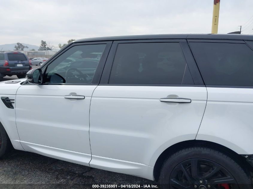 2019 Land Rover Range Rover Sport Hse Dynamic VIN: SALWV2SV3KA422317 Lot: 11985312