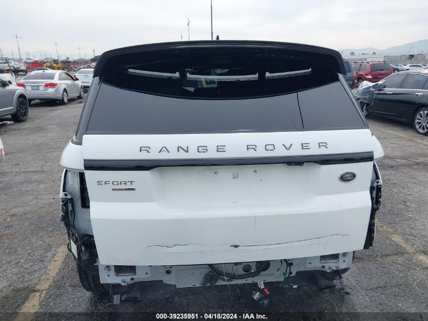 2019 Land Rover Range Rover Sport Hse Dynamic VIN: SALWV2SV3KA422317 Lot: 11985312