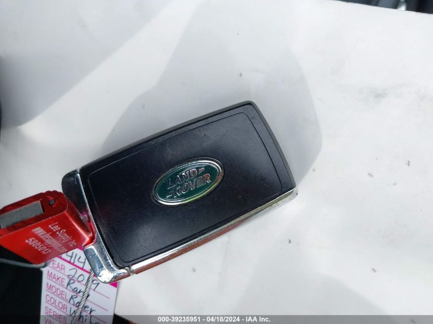 2019 Land Rover Range Rover Sport Hse Dynamic VIN: SALWV2SV3KA422317 Lot: 11985312