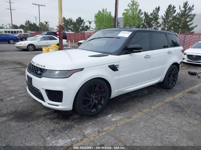2019 Land Rover Range Rover Sport Hse Dynamic VIN: SALWV2SV3KA422317 Lot: 11985312