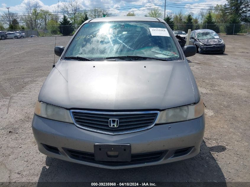 1999 Honda Odyssey Lx VIN: 2HKRL1852XH502350 Lot: 39235968