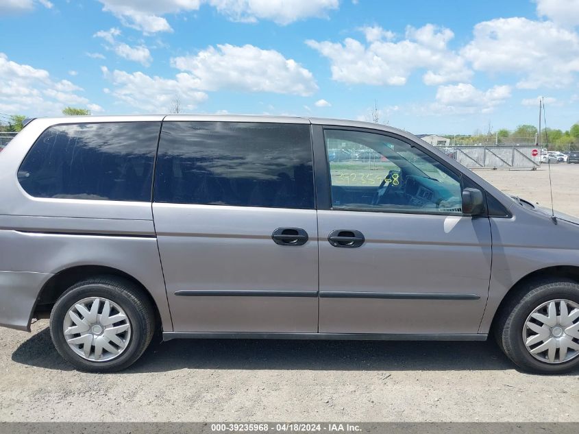 1999 Honda Odyssey Lx VIN: 2HKRL1852XH502350 Lot: 39235968