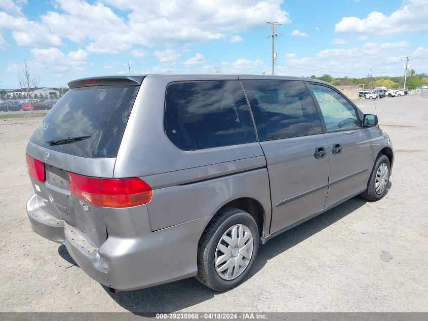 1999 Honda Odyssey Lx VIN: 2HKRL1852XH502350 Lot: 39235968