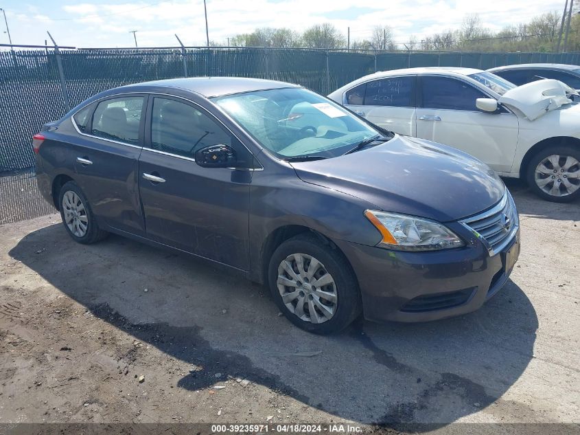 2015 Nissan Sentra Fe+ S/S/Sl/Sr/Sv VIN: 3N1AB7AP3FY259151 Lot: 39235971