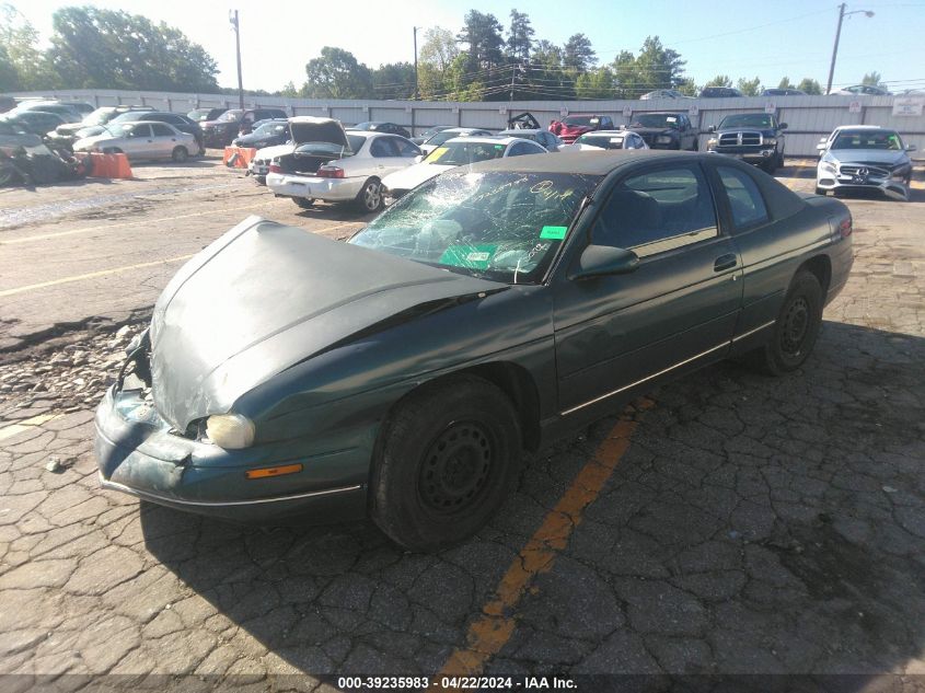 1998 Chevrolet Monte Carlo Ls VIN: 2G1WW12M9W9121230 Lot: 39235983