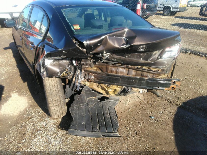 2014 Honda Civic Lx VIN: 2HGFB2F52EH555197 Lot: 39235984