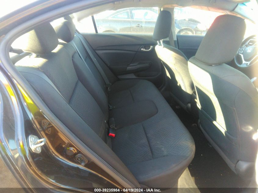 2014 Honda Civic Lx VIN: 2HGFB2F52EH555197 Lot: 39235984