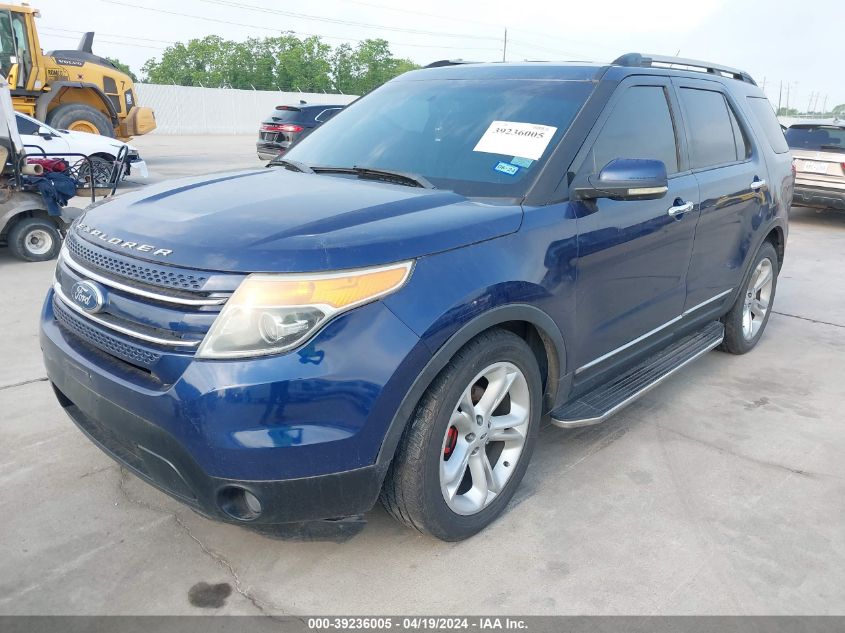 2012 Ford Explorer Limited VIN: 1FMHK7F86CGA86781 Lot: 39236005
