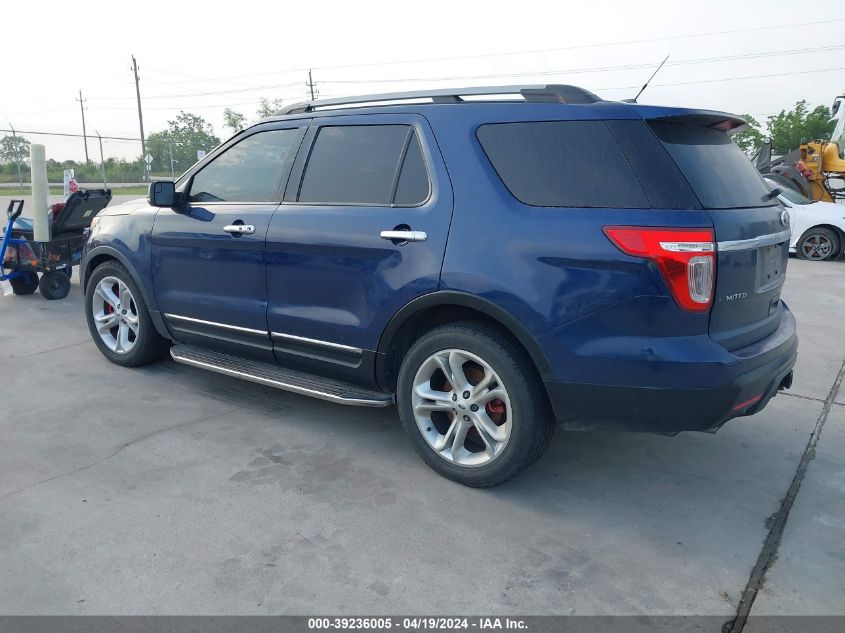 2012 Ford Explorer Limited VIN: 1FMHK7F86CGA86781 Lot: 39236005