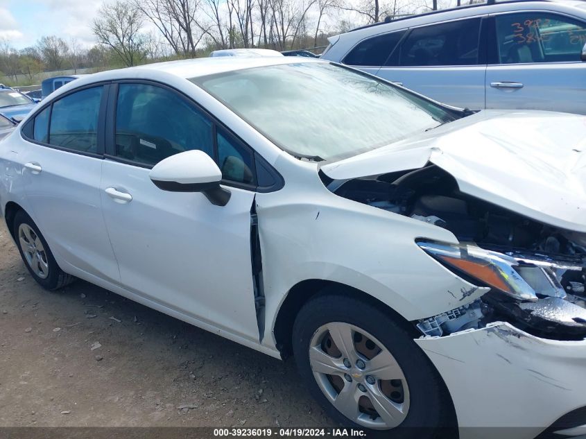 2017 Chevrolet Cruze Ls Auto VIN: 1G1BC5SM1H7205142 Lot: 39236019