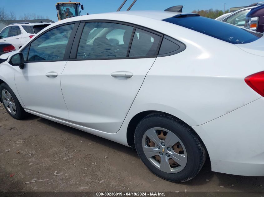 2017 Chevrolet Cruze Ls Auto VIN: 1G1BC5SM1H7205142 Lot: 39236019