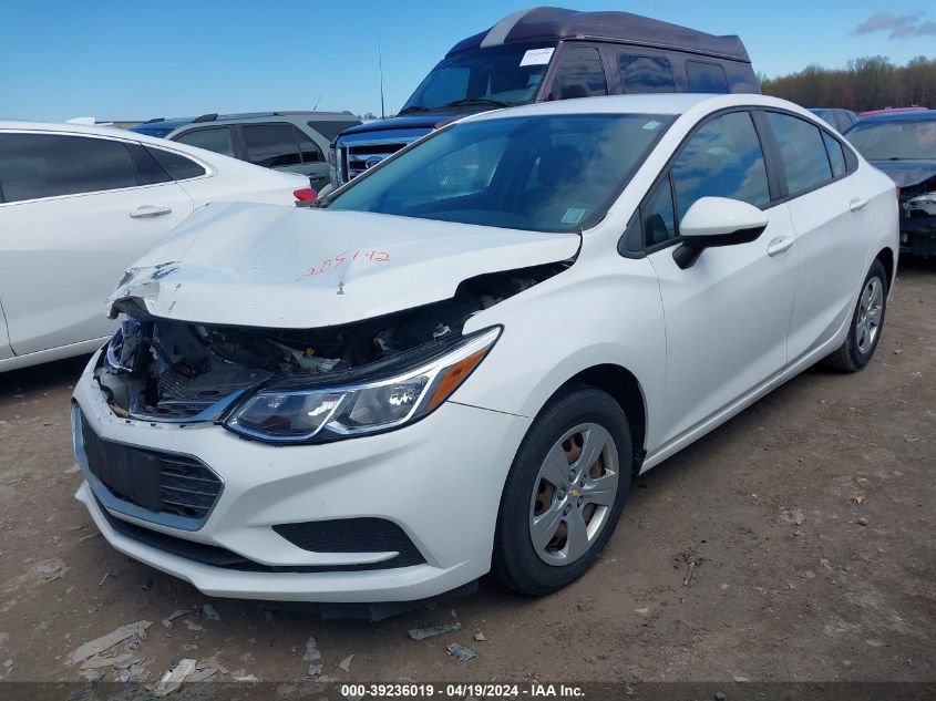 2017 Chevrolet Cruze Ls Auto VIN: 1G1BC5SM1H7205142 Lot: 39236019