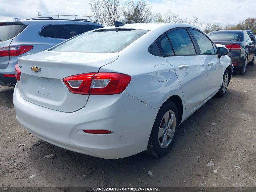 2017 Chevrolet Cruze Ls Auto VIN: 1G1BC5SM1H7205142 Lot: 39236019