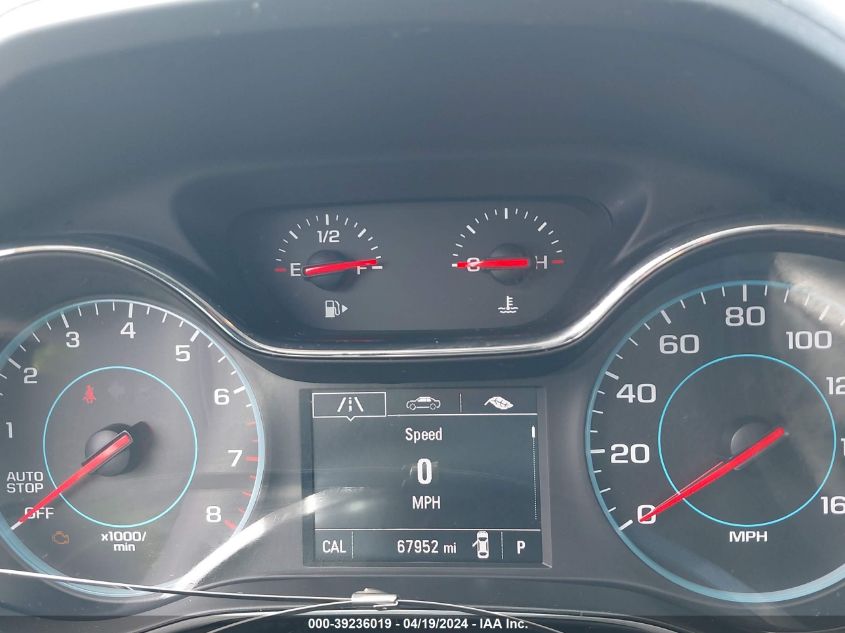 2017 Chevrolet Cruze Ls Auto VIN: 1G1BC5SM1H7205142 Lot: 39236019