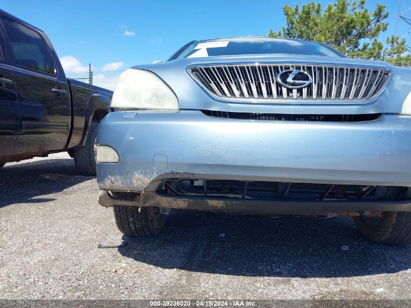 2004 Lexus Rx 330 VIN: JTJHA31U540043612 Lot: 39236020