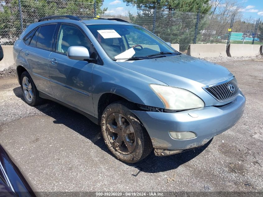 2004 Lexus Rx 330 VIN: JTJHA31U540043612 Lot: 39236020