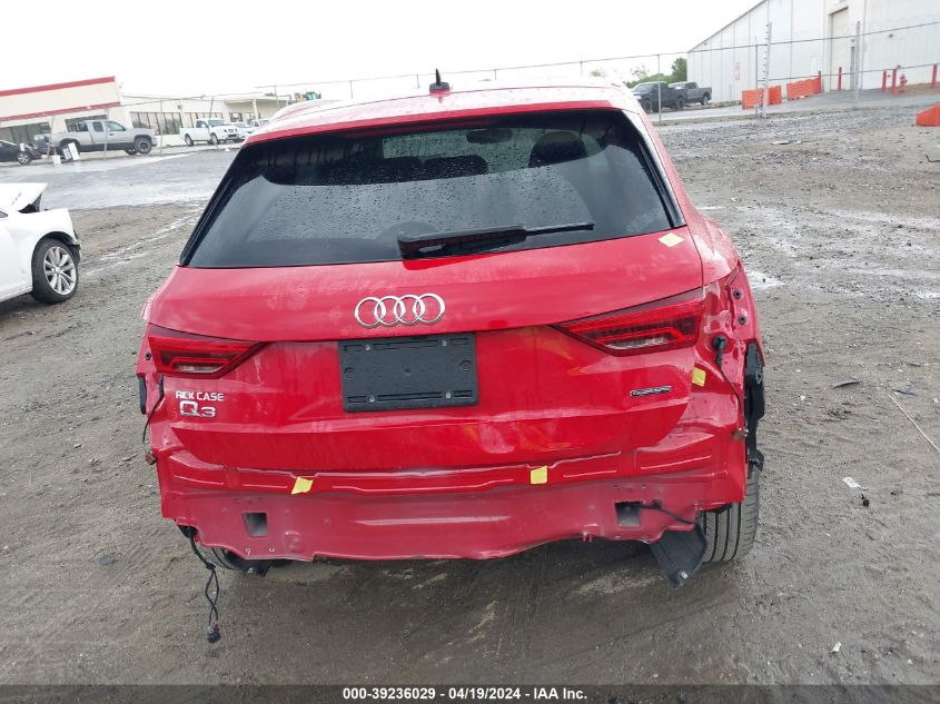 2024 Audi Q3 Premium 45 Tfsi S Line Quattro Tiptronic VIN: WA1DECF30R1044572 Lot: 39236029