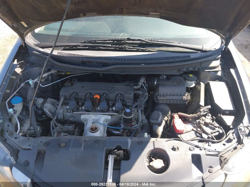 2013 Honda Civic Lx VIN: 19XFB2F58DE038057 Lot: 39236034