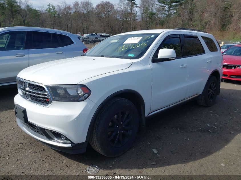 2016 Dodge Durango Limited VIN: 1C4RDJDG0GC485452 Lot: 39236035