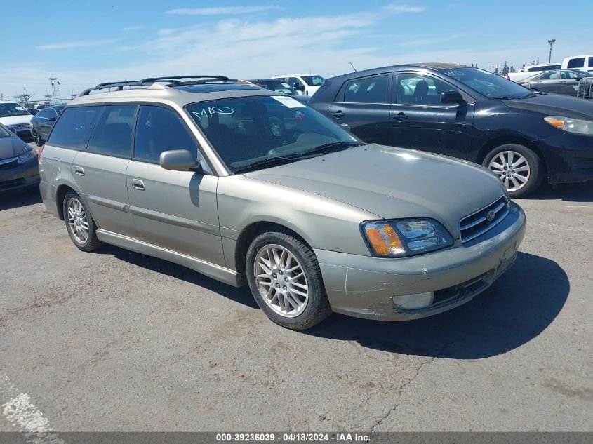 2002 Subaru Legacy Gt VIN: 4S3BH645X26302177 Lot: 39236039