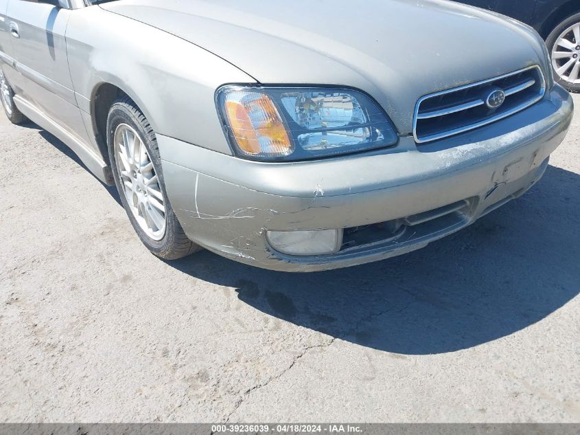 2002 Subaru Legacy Gt VIN: 4S3BH645X26302177 Lot: 39236039